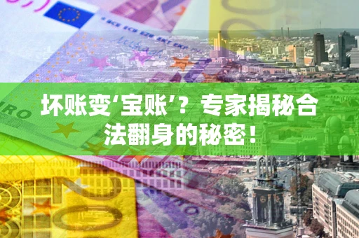 北京坏账变‘宝账’？专家揭秘合法翻身的秘密！