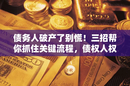 北京债务人破产了别慌！三招帮你抓住关键流程，债权人权益不再缩水