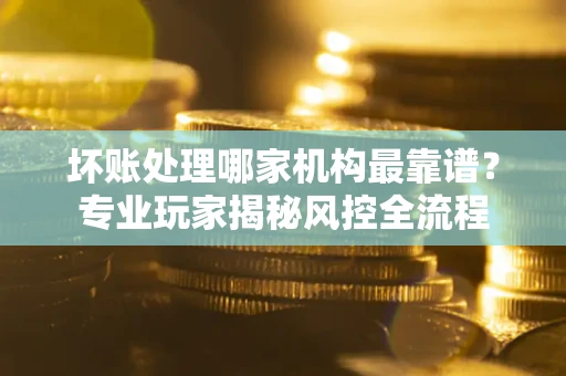 北京坏账处理哪家机构最靠谱？专业玩家揭秘风控全流程
