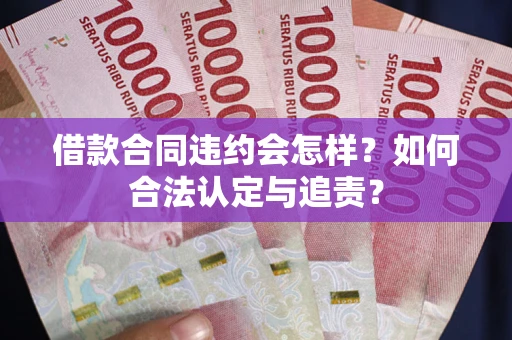 北京借款合同违约会怎样？如何合法认定与追责？