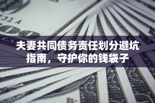 北京夫妻共同债务责任划分避坑指南，守护你的钱袋子