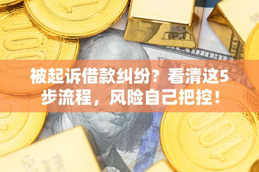 北京被起诉借款纠纷？看清这5步流程，风险自己把控！