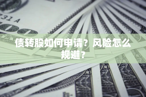 北京债转股如何申请？风险怎么规避？